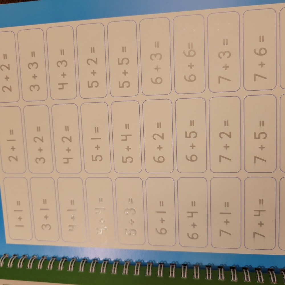 Practice Copybook Set for Kids - With Invisible Ink Pens - Picture 4 of 8